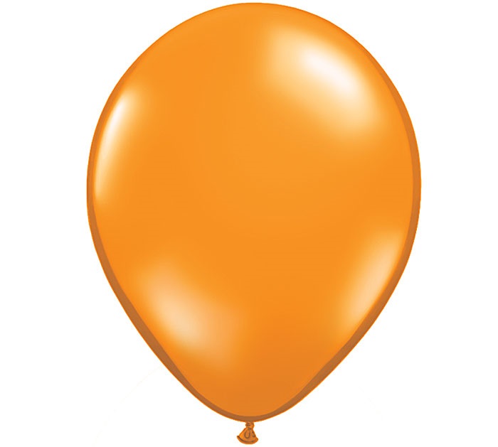12" Standard Orange Latex Balloons